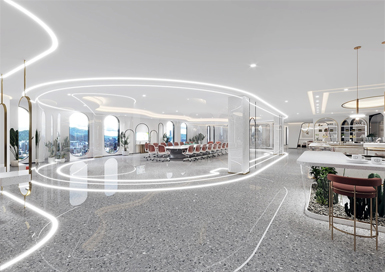 金華時(shí)尚美容院裝修設計案例效果圖